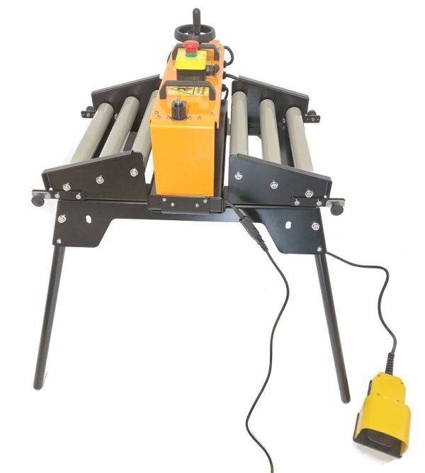 Tavolo di impregnazione con rulliera